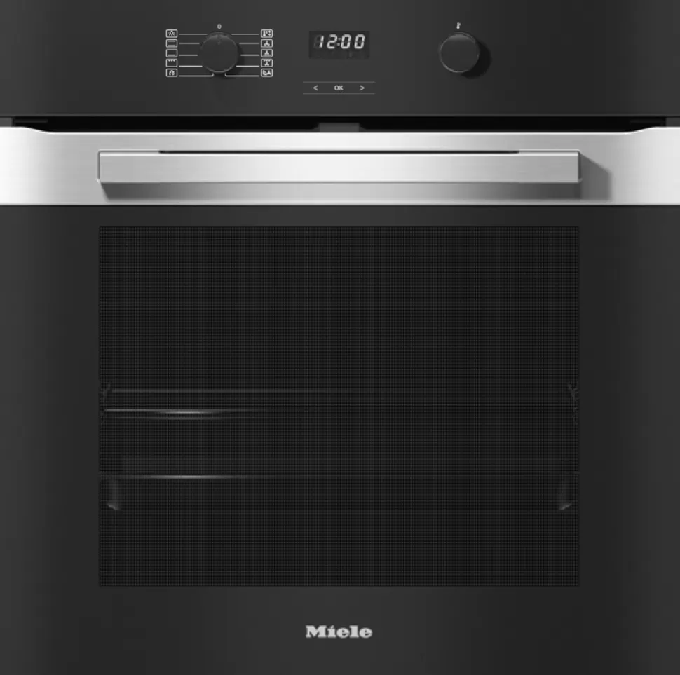 Miele Ovne<H 2860 Bp Rustfrit Stal/Cleansteel