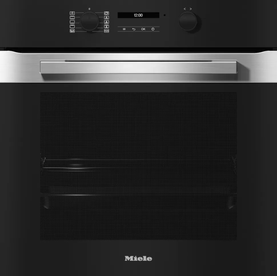 Miele Ovne<H 2861 B Rustfrit Stal/Cleansteel