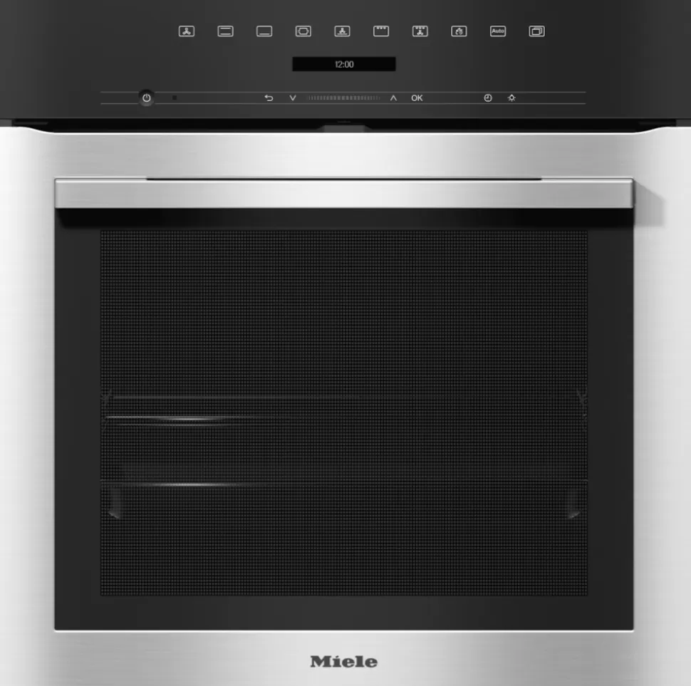 Miele Ovne<H 7160 Bp Rustfrit Stal/Cleansteel