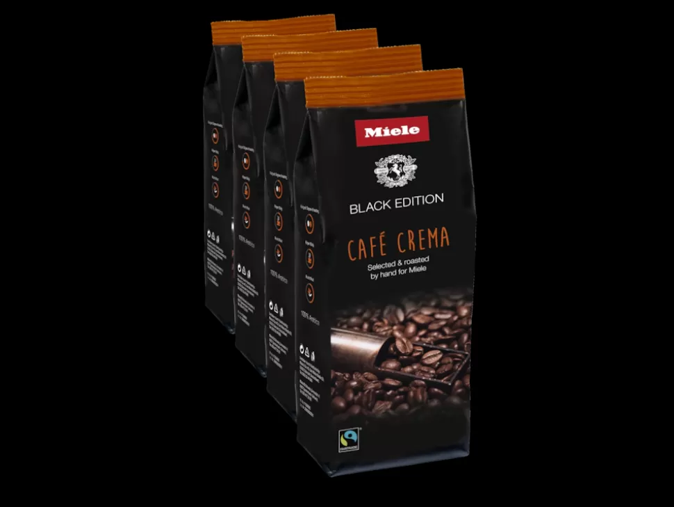 Miele Kaffe< Black Edition Cafe Crema 4X250G