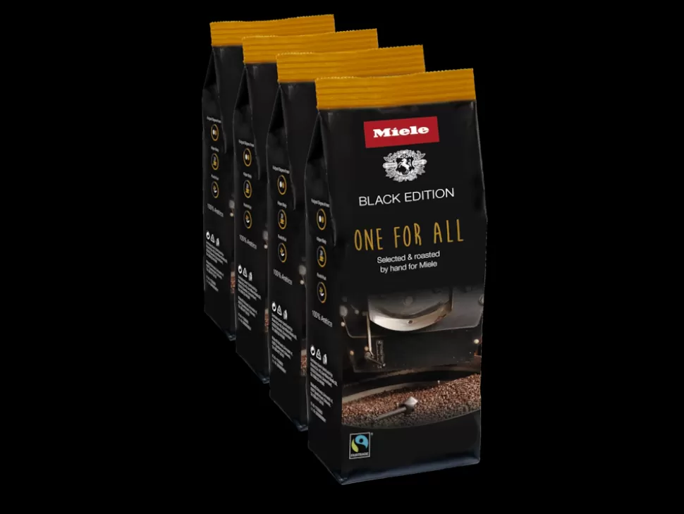 Miele Kaffe< Black Edition One For All 4X250G