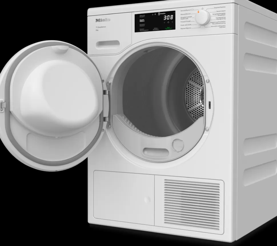 Miele Tørretumblere<Tec225Wp 8Kg Lotushvid